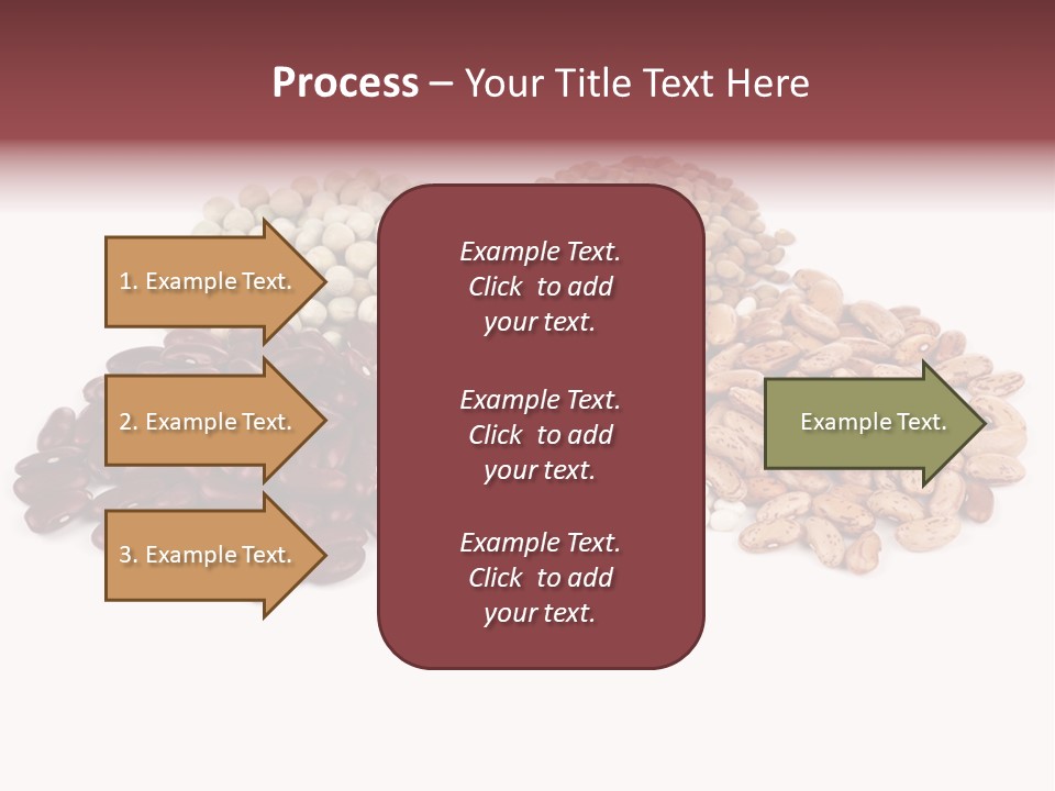 Pinto Bean Ingredients Navy Bean PowerPoint Template