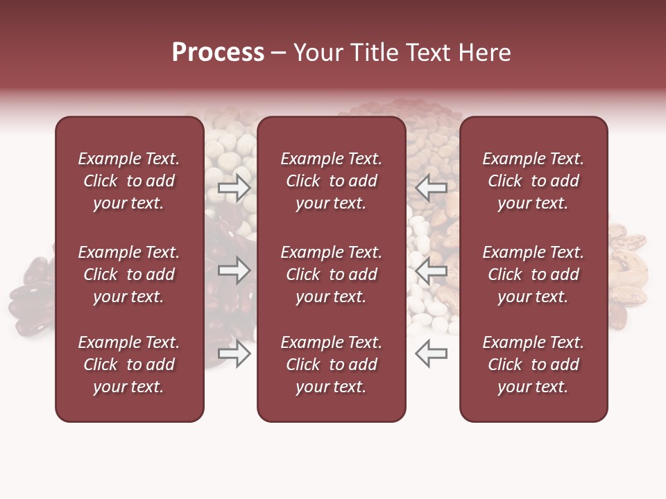 Pinto Bean Ingredients Navy Bean PowerPoint Template