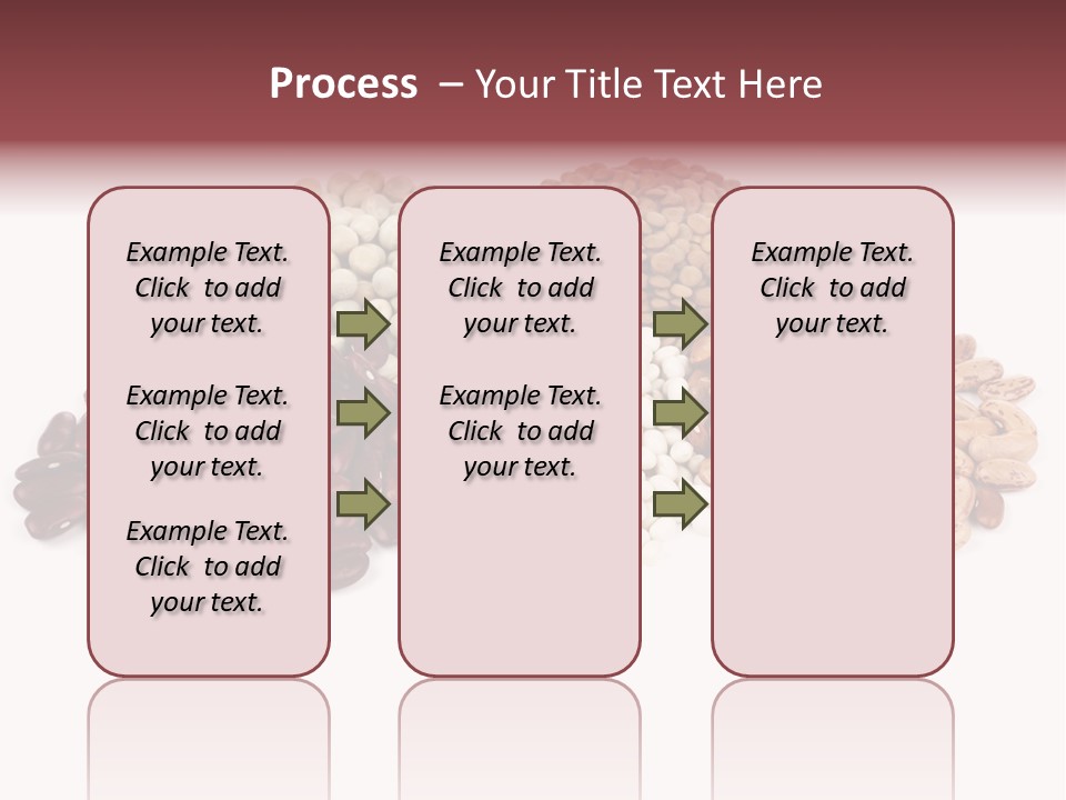 Pinto Bean Ingredients Navy Bean PowerPoint Template
