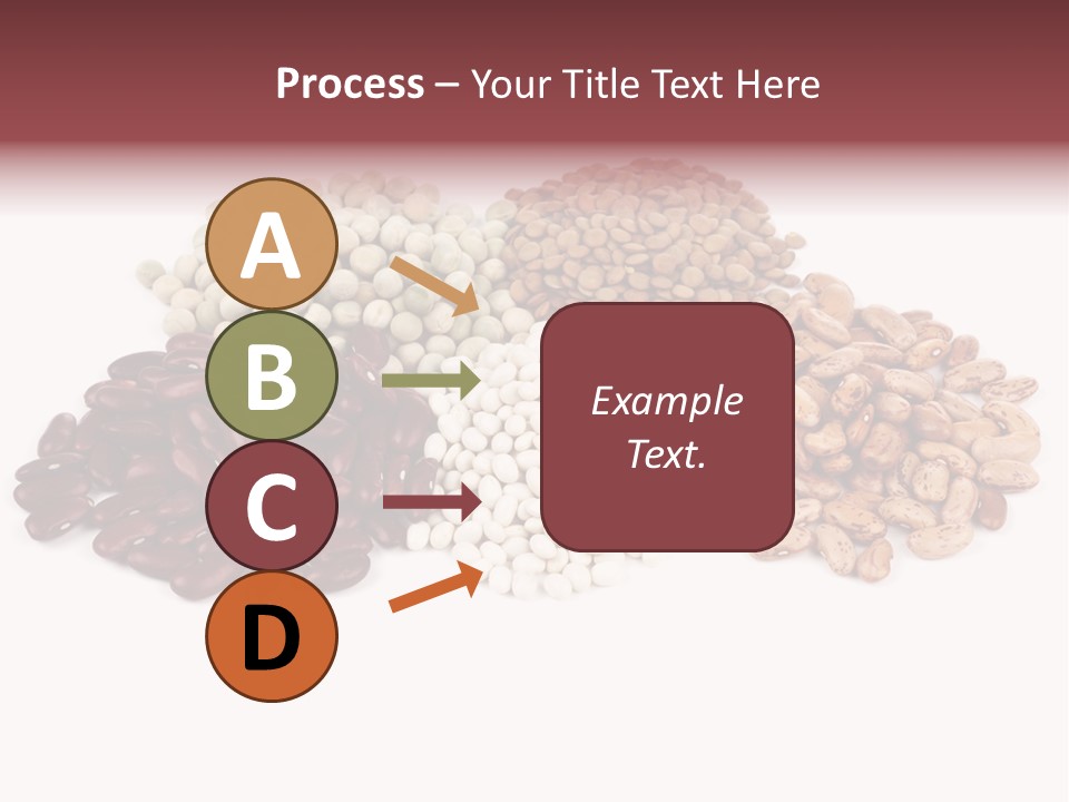 Pinto Bean Ingredients Navy Bean PowerPoint Template