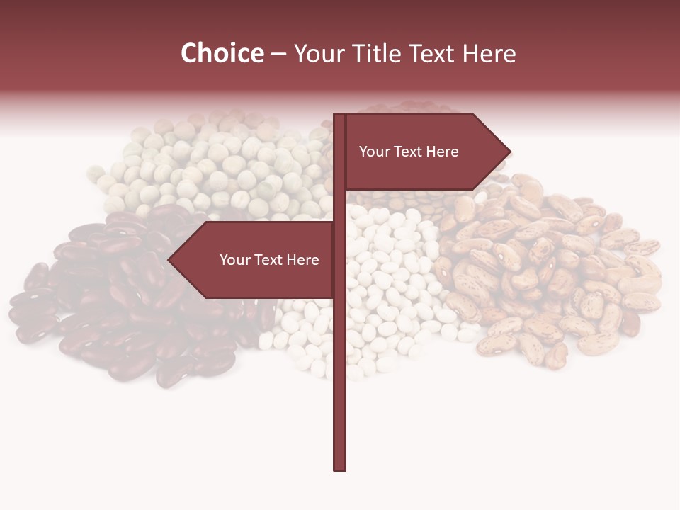 Pinto Bean Ingredients Navy Bean PowerPoint Template