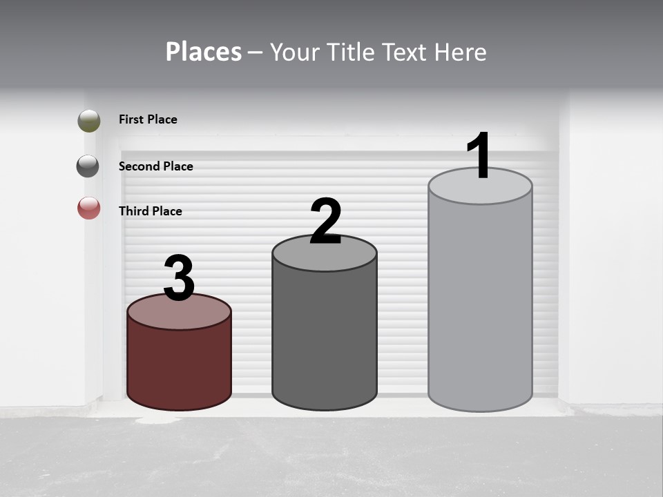 Panel Asphalt Cement PowerPoint Template