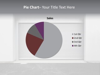 Panel Asphalt Cement PowerPoint Template