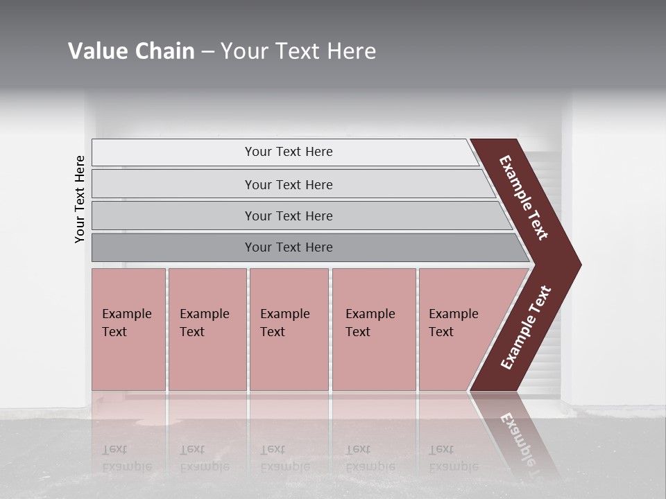 Panel Asphalt Cement PowerPoint Template