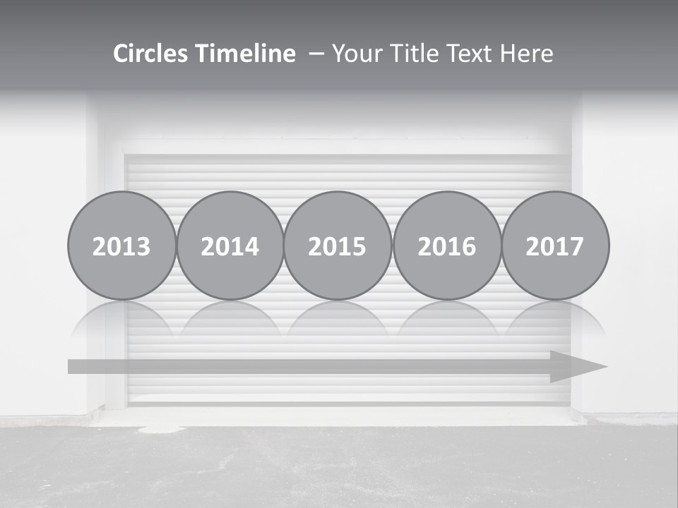 Panel Asphalt Cement PowerPoint Template