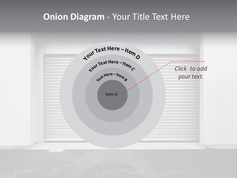 Panel Asphalt Cement PowerPoint Template