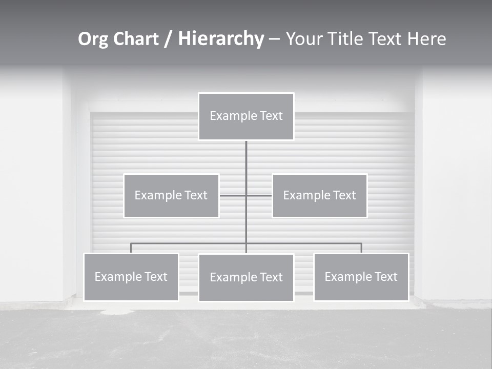 Panel Asphalt Cement PowerPoint Template
