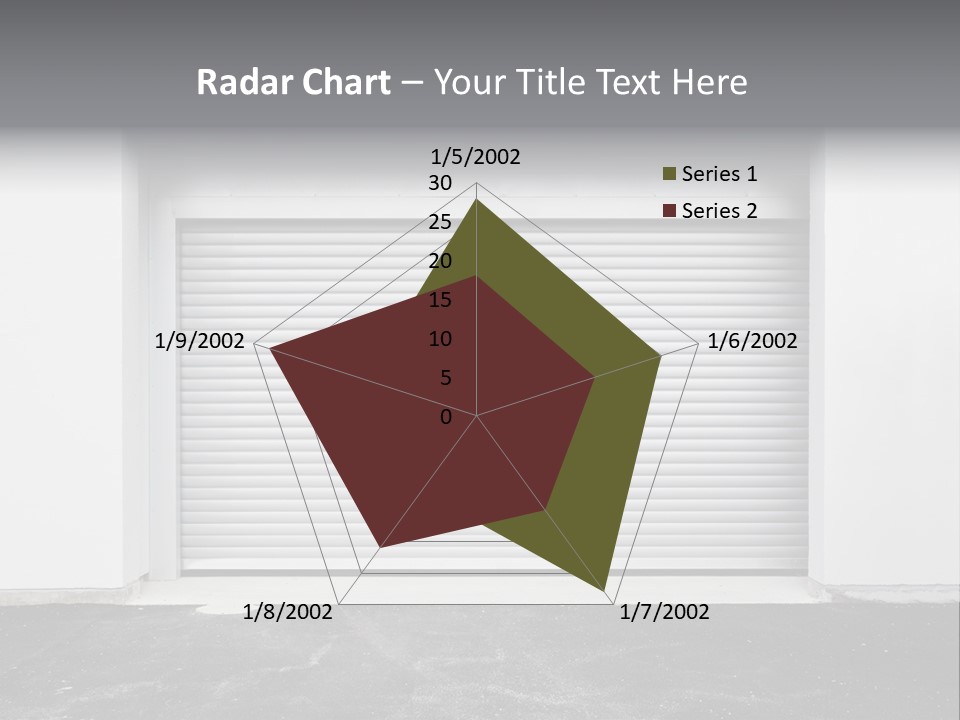 Panel Asphalt Cement PowerPoint Template