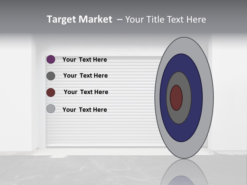 Panel Asphalt Cement PowerPoint Template