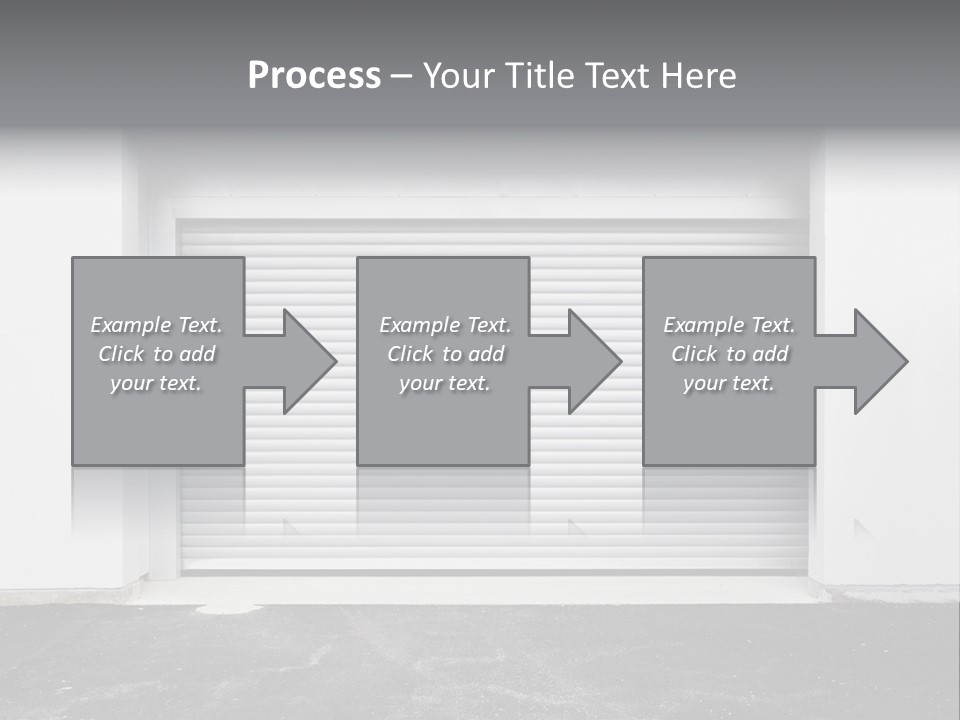Panel Asphalt Cement PowerPoint Template