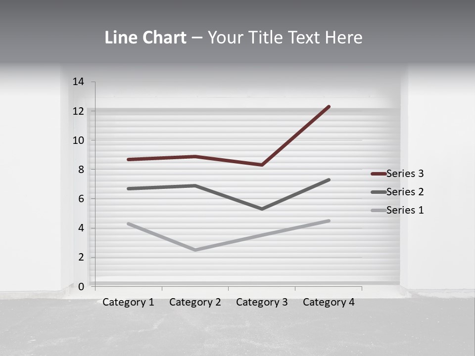 Panel Asphalt Cement PowerPoint Template