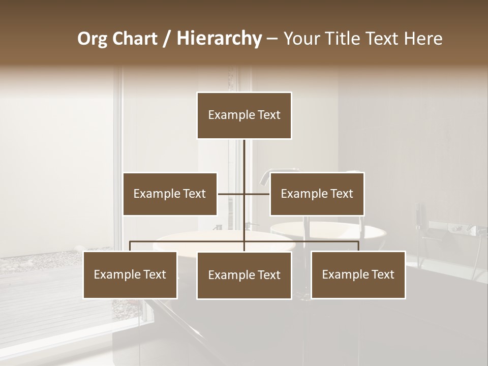 Bathroom Furniture Tiled PowerPoint Template