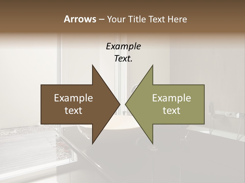 Bathroom Furniture Tiled PowerPoint Template
