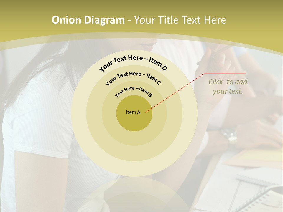 Teacher Women Study PowerPoint Template