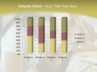 Teacher Women Study PowerPoint Template