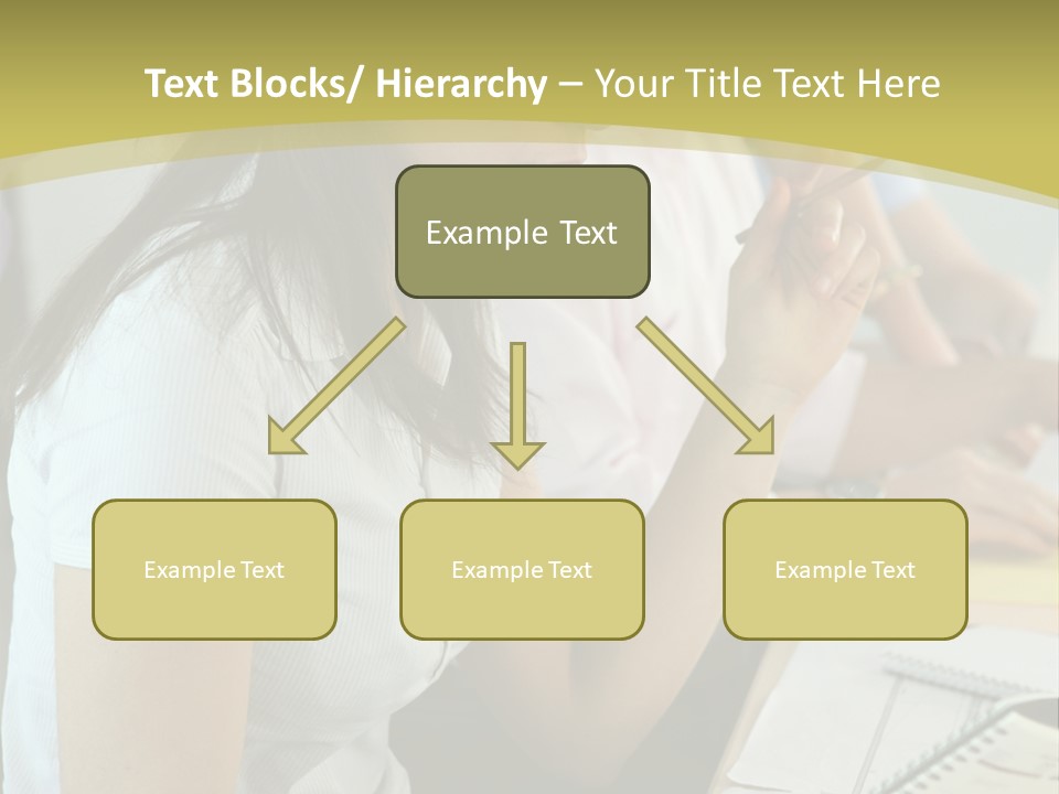 Teacher Women Study PowerPoint Template