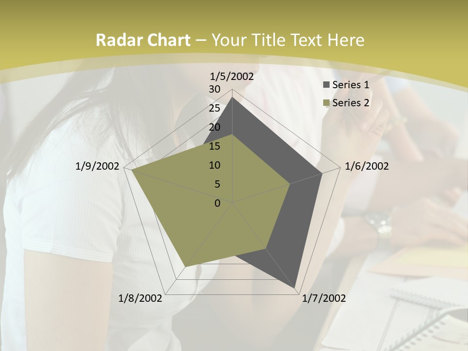 Teacher Women Study PowerPoint Template