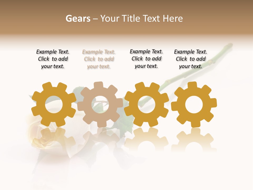 Beauty Soft Fresh PowerPoint Template