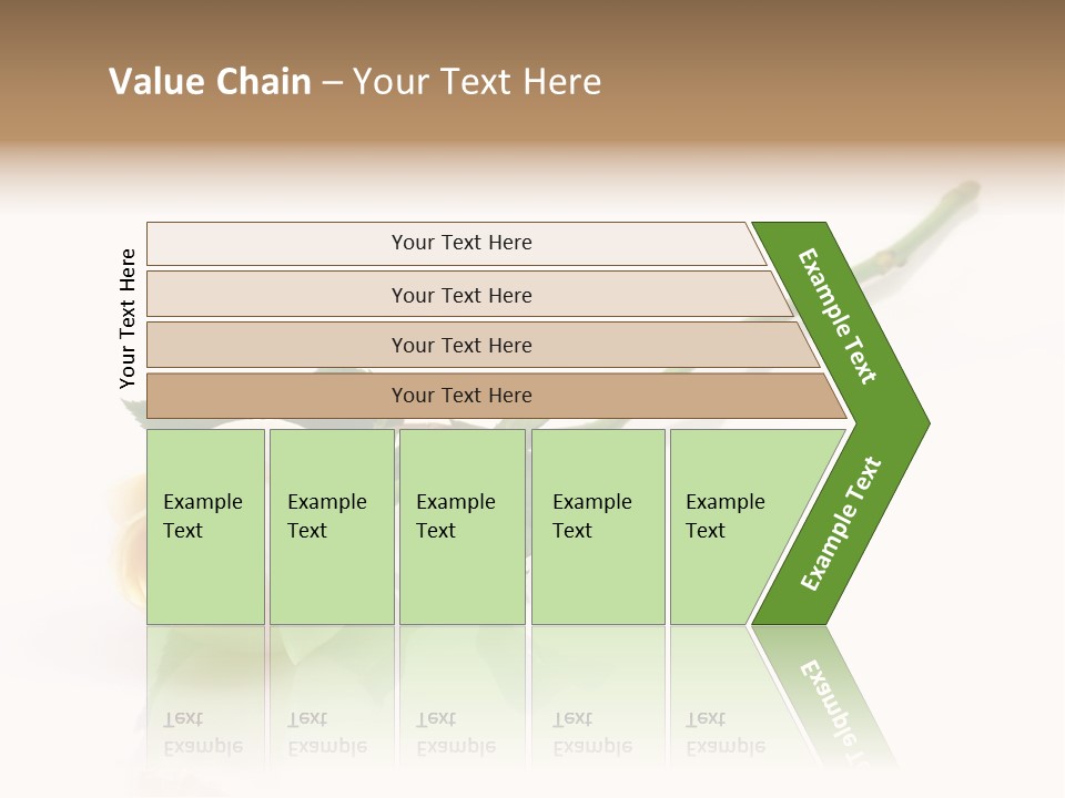 Beauty Soft Fresh PowerPoint Template