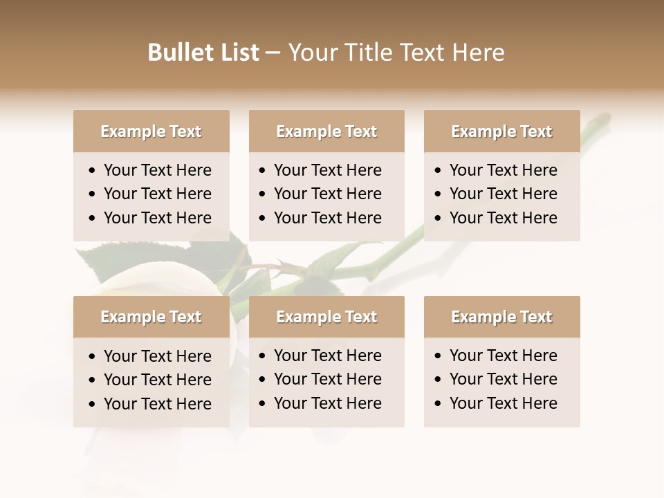 Beauty Soft Fresh PowerPoint Template