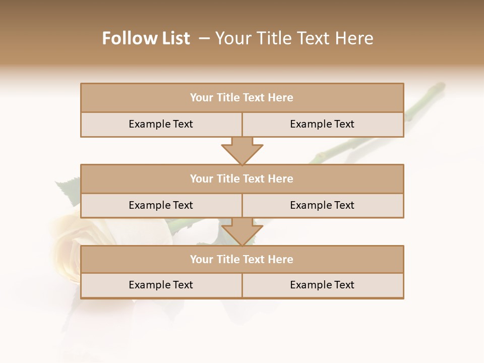 Beauty Soft Fresh PowerPoint Template