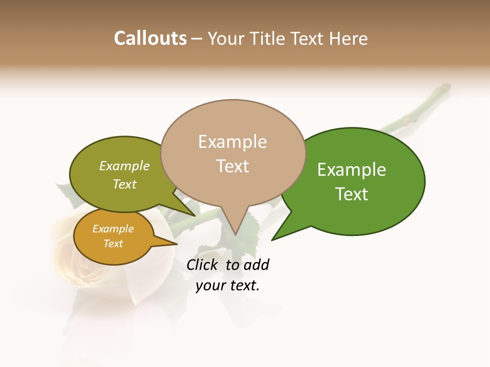 Beauty Soft Fresh PowerPoint Template