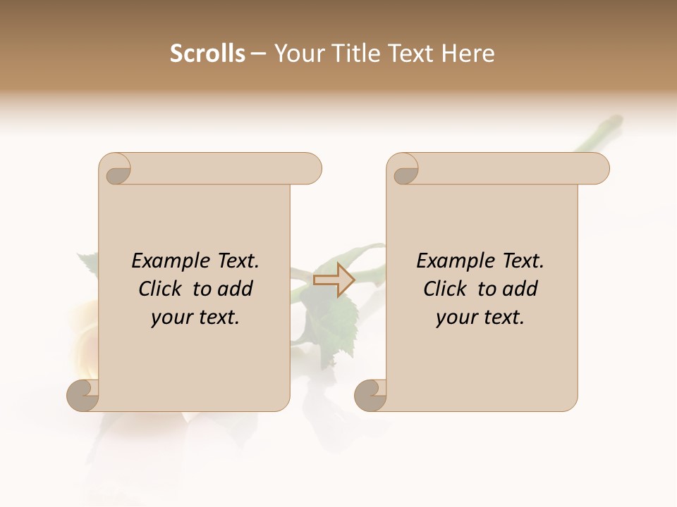 Beauty Soft Fresh PowerPoint Template