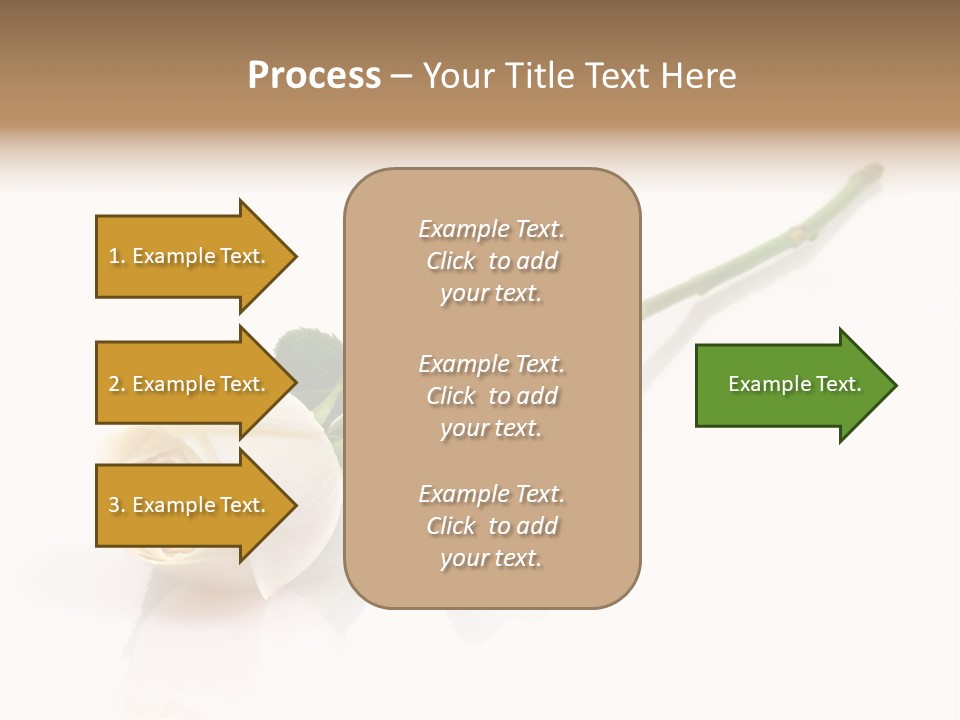Beauty Soft Fresh PowerPoint Template