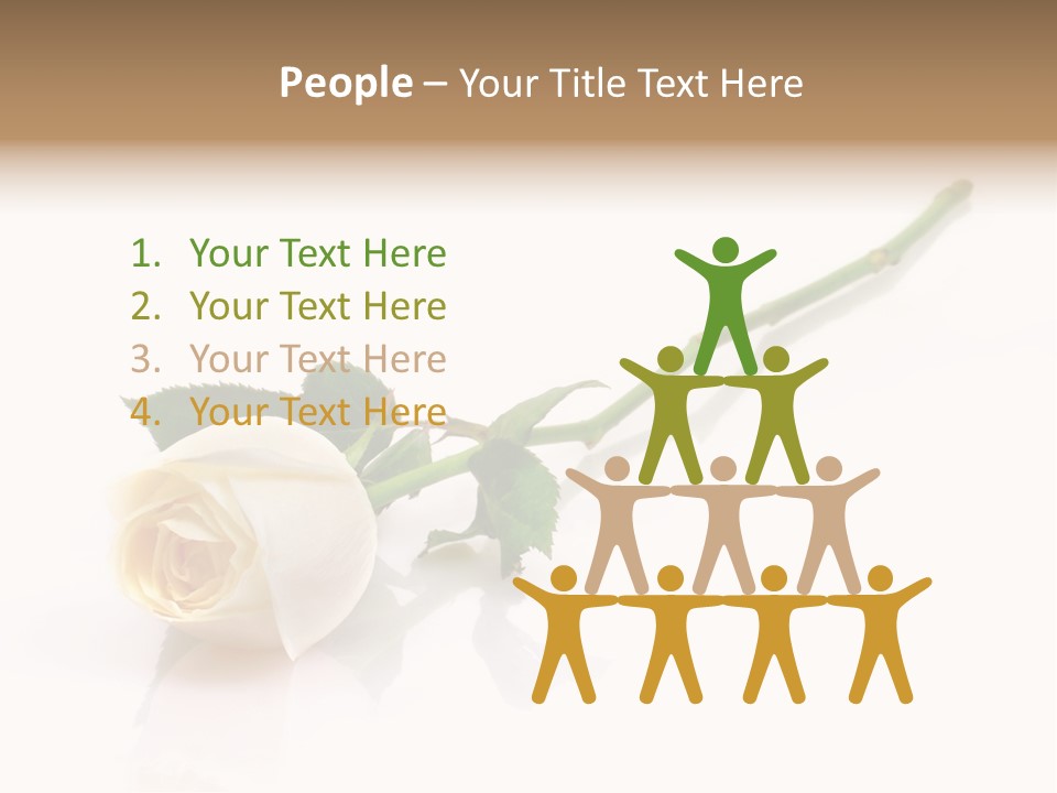 Beauty Soft Fresh PowerPoint Template