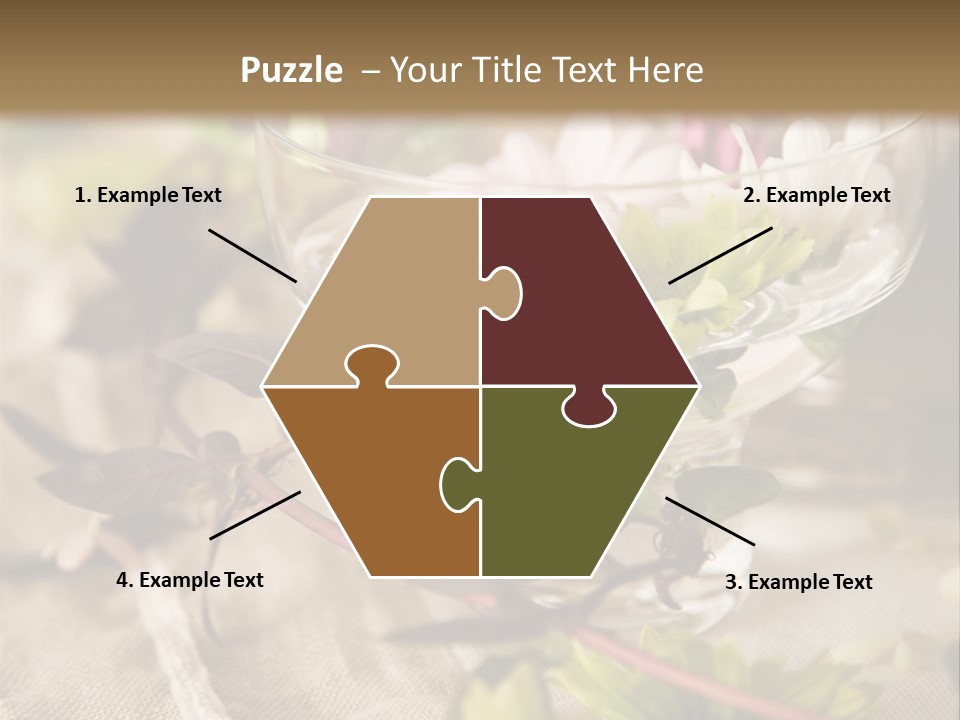 Luxury Silver Dinner PowerPoint Template