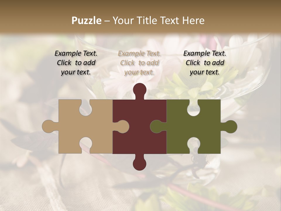 Luxury Silver Dinner PowerPoint Template