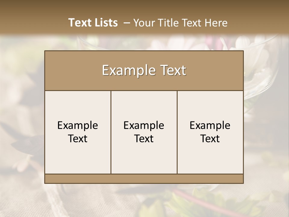 Luxury Silver Dinner PowerPoint Template
