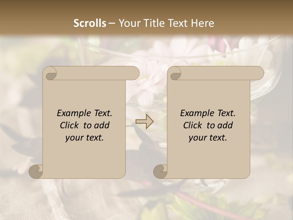 Luxury Silver Dinner PowerPoint Template