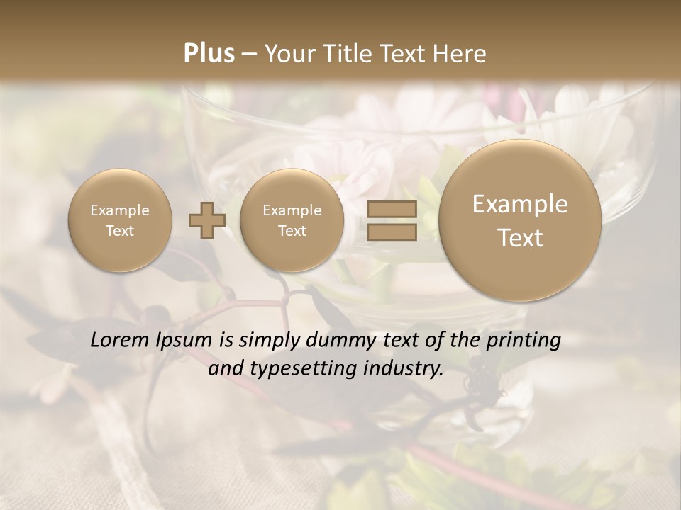 Luxury Silver Dinner PowerPoint Template