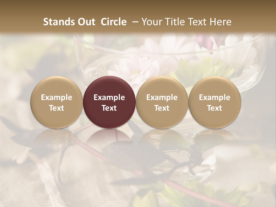 Luxury Silver Dinner PowerPoint Template