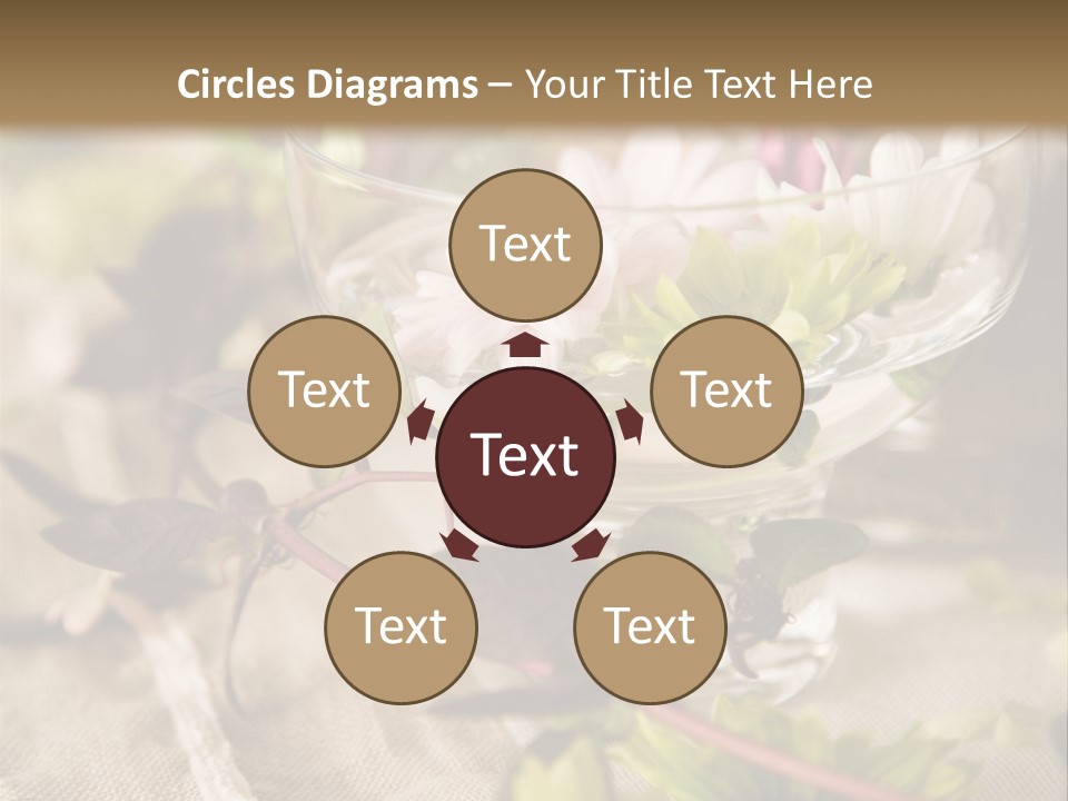 Luxury Silver Dinner PowerPoint Template