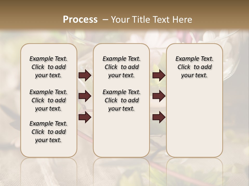 Luxury Silver Dinner PowerPoint Template