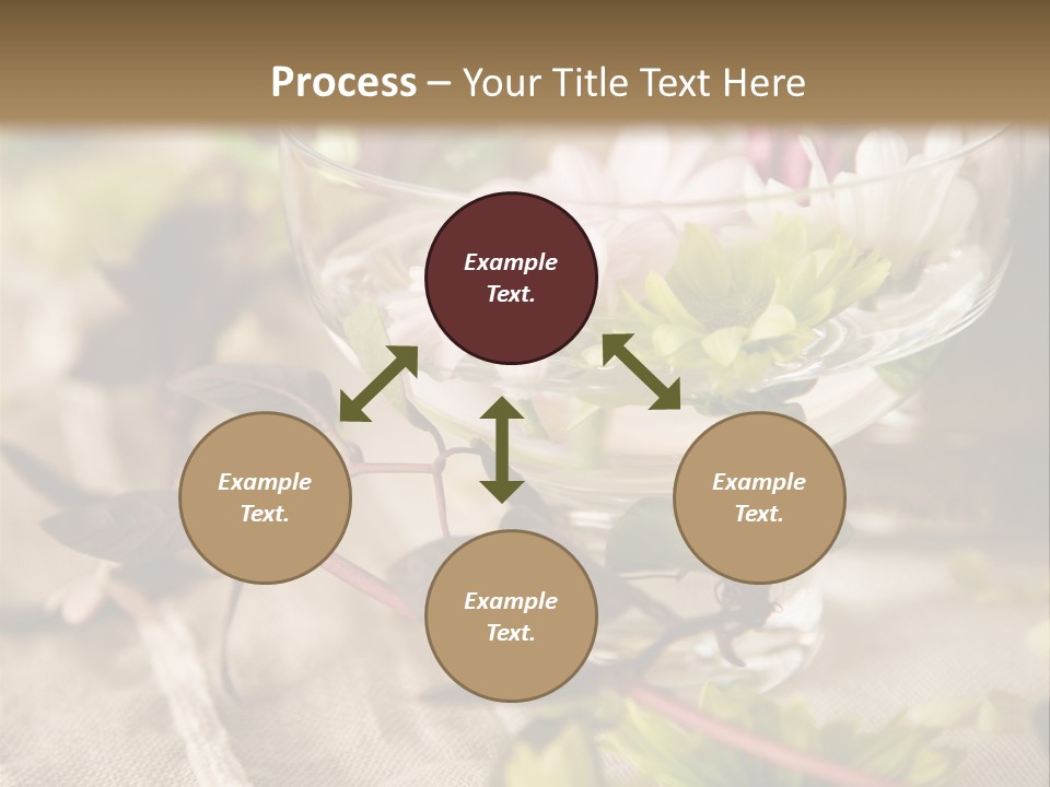 Luxury Silver Dinner PowerPoint Template