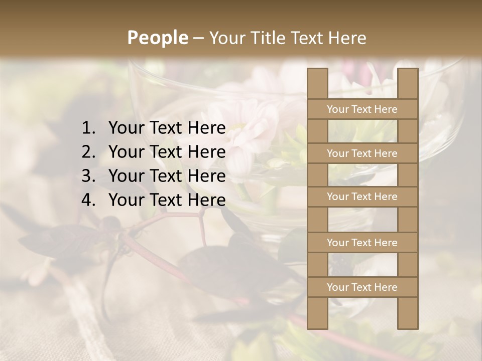 Luxury Silver Dinner PowerPoint Template