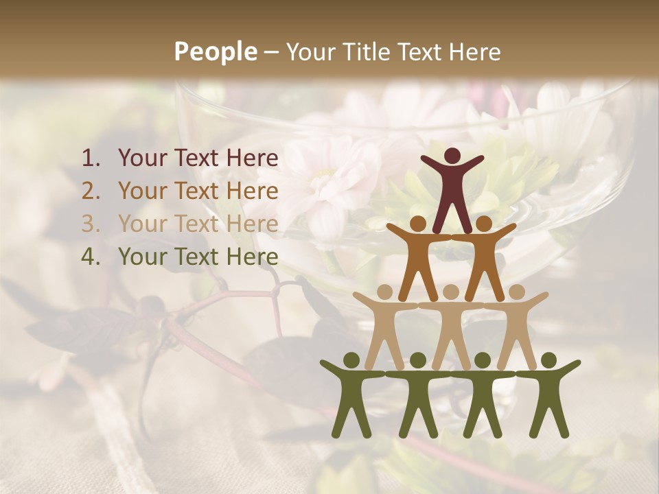 Luxury Silver Dinner PowerPoint Template