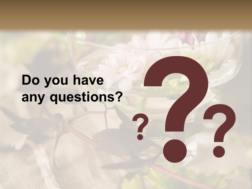 Luxury Silver Dinner PowerPoint Template