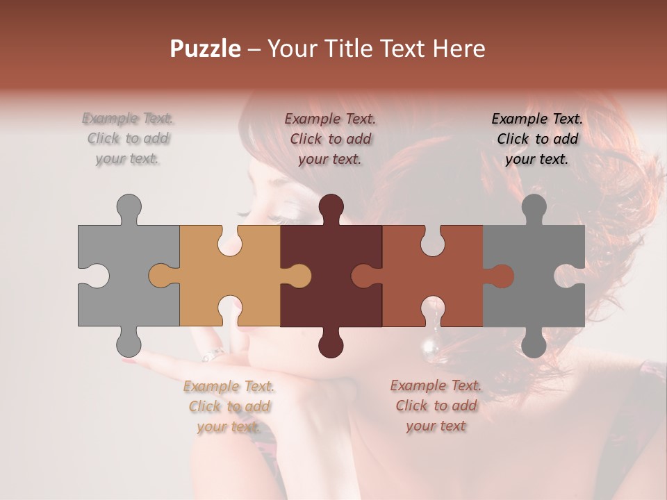 Care Wait Look PowerPoint Template