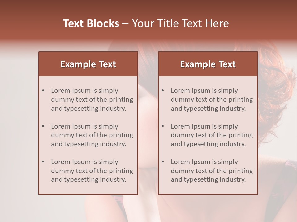 Care Wait Look PowerPoint Template