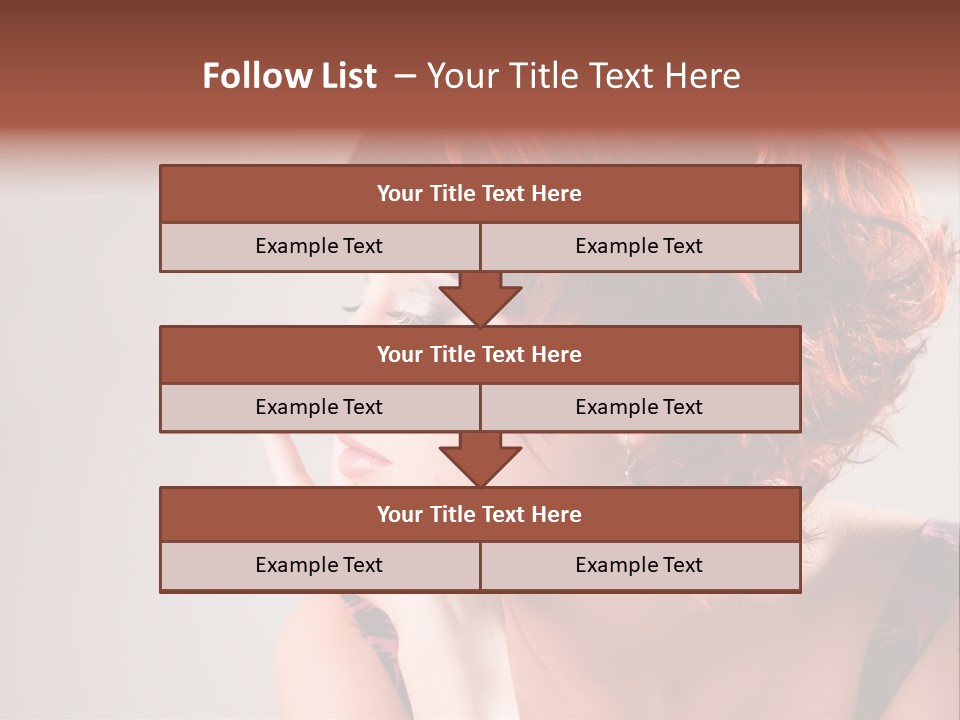 Care Wait Look PowerPoint Template