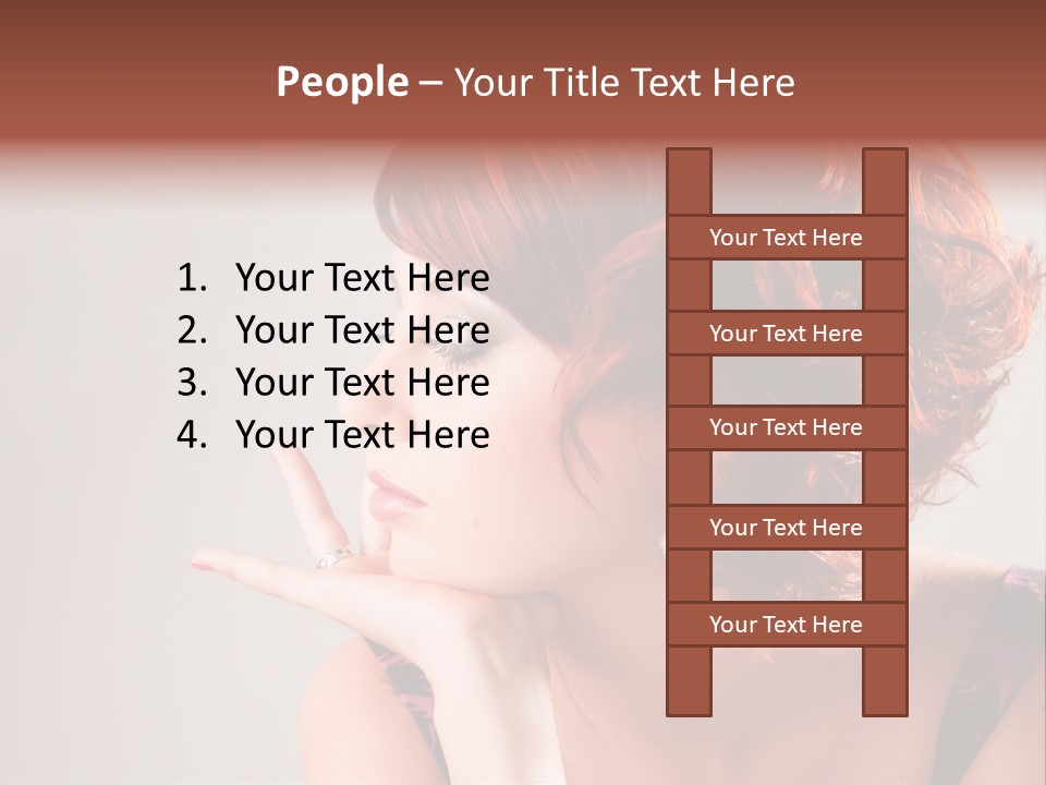 Care Wait Look PowerPoint Template