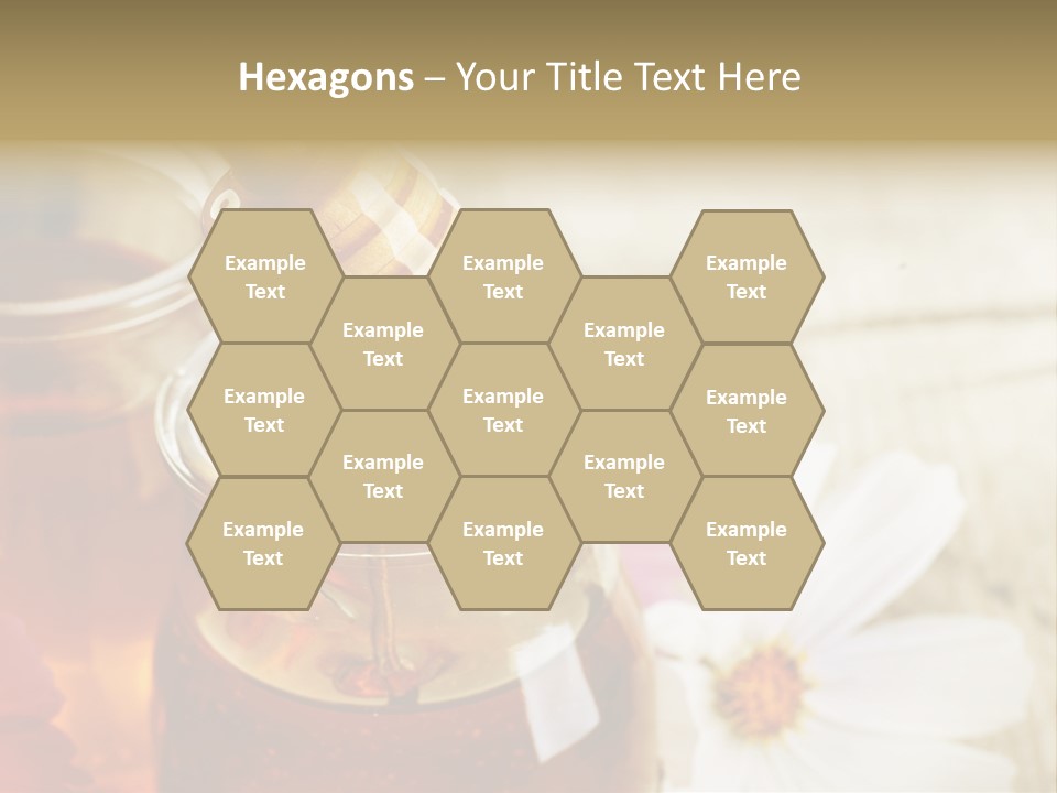 Food Camomile Yellow PowerPoint Template