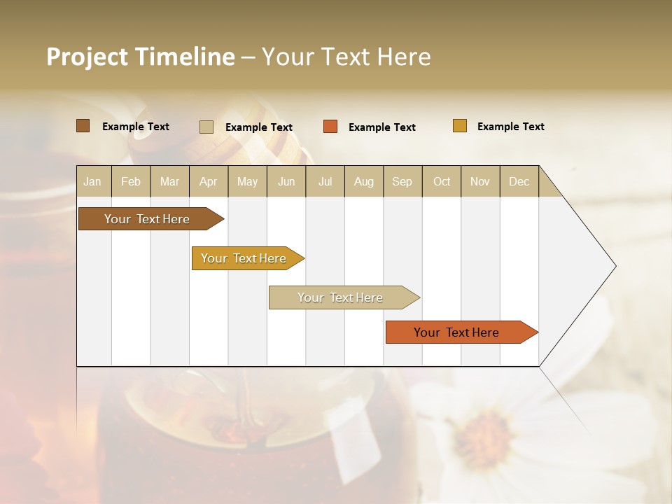 Food Camomile Yellow PowerPoint Template