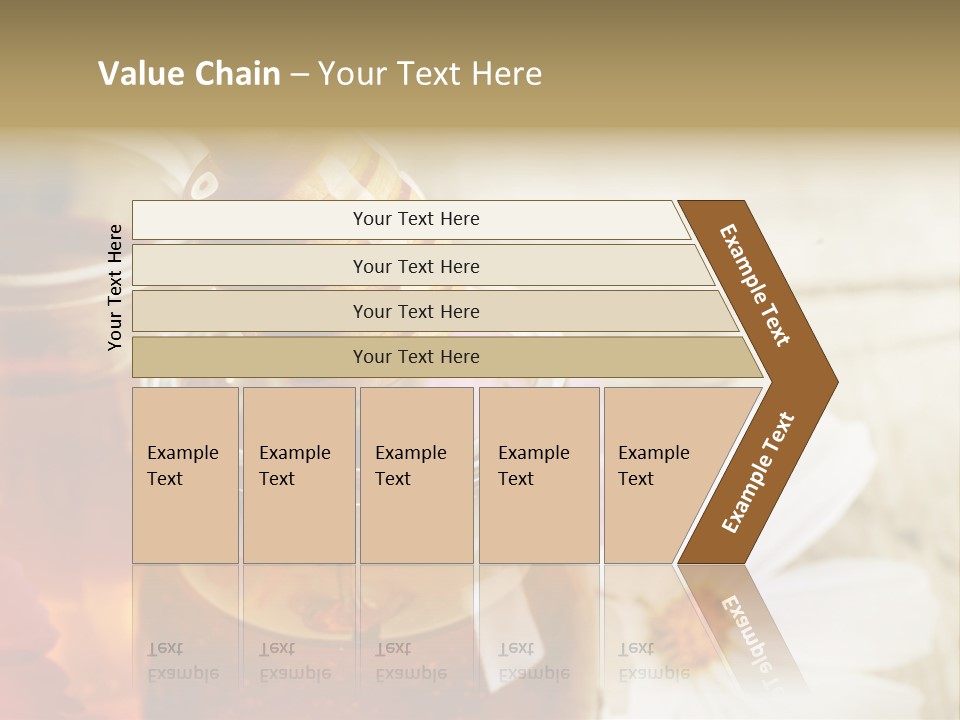 Food Camomile Yellow PowerPoint Template