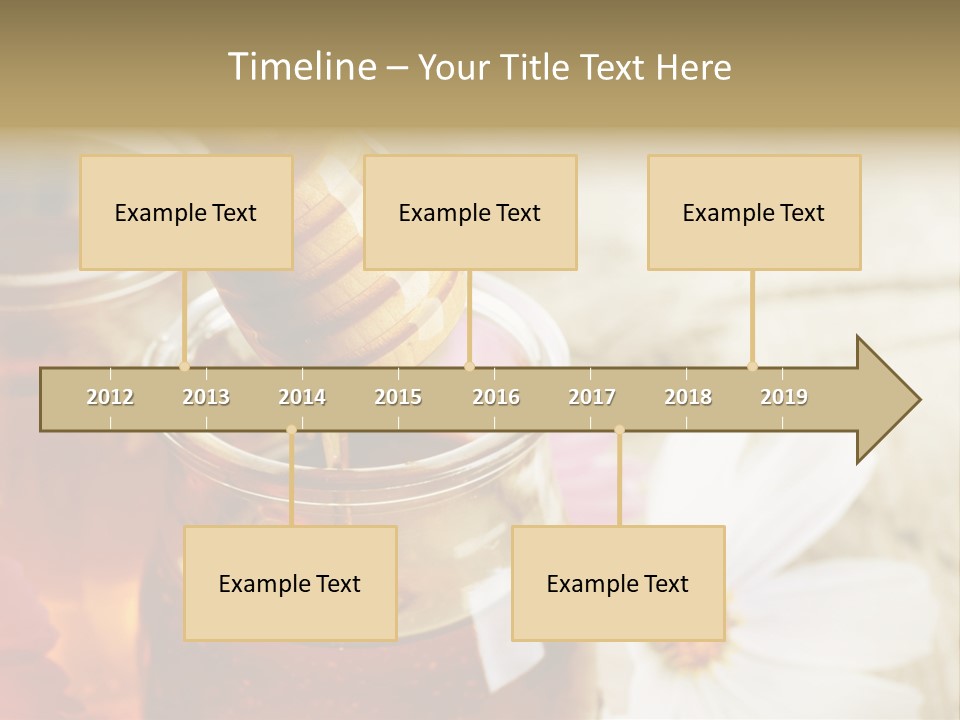 Food Camomile Yellow PowerPoint Template