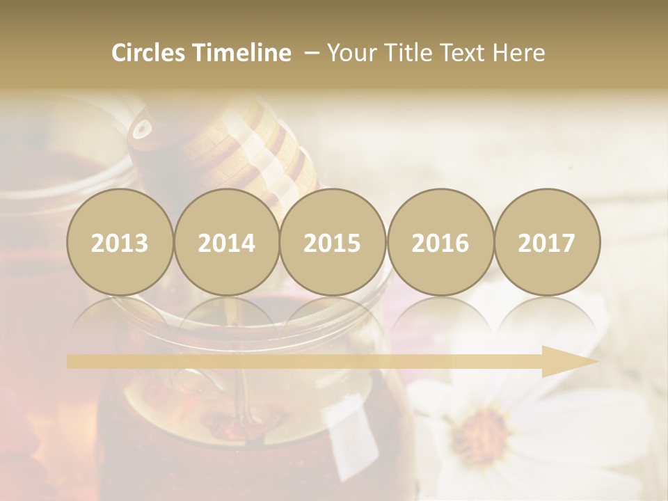 Food Camomile Yellow PowerPoint Template